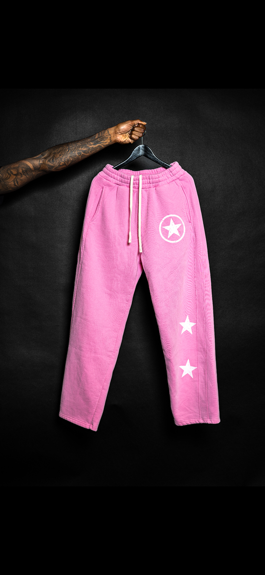 Pink Washed Sweatpants