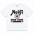 NOVA New York Space Club Tee – White / Red (LIMITED)