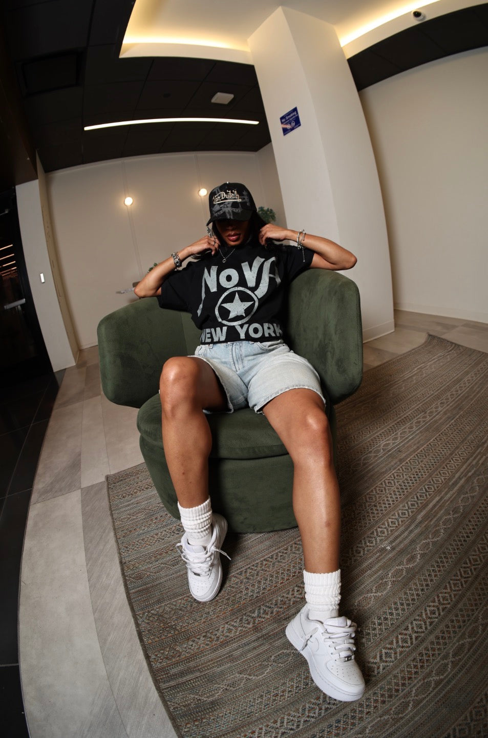 NOVA New York Space Club Tee – Black / Reflective